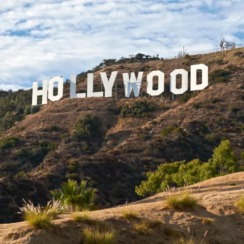 Hollywood sign