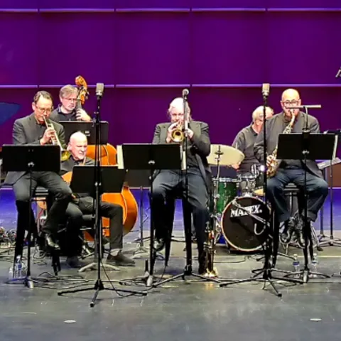 Members of Lehigh's Jazz Ensemble