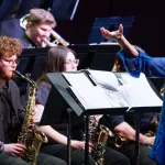 Members of Lehigh's Jazz ensemble