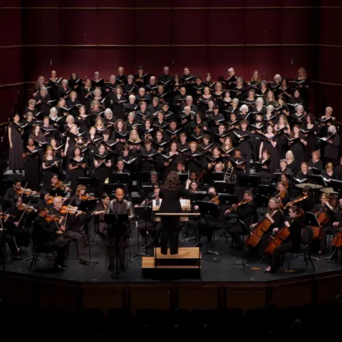 Lehigh University Choir performing