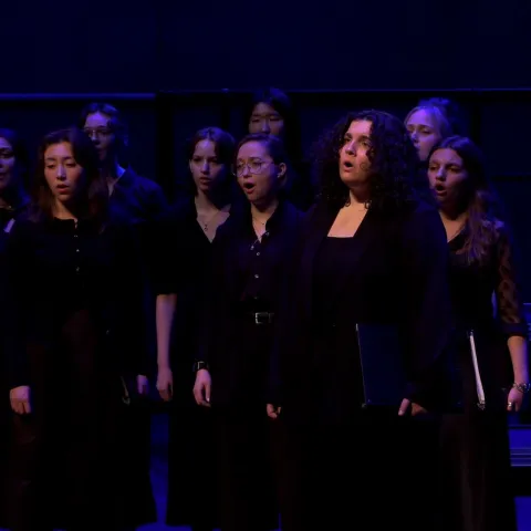 Members of Lehigh University's Choral Arts