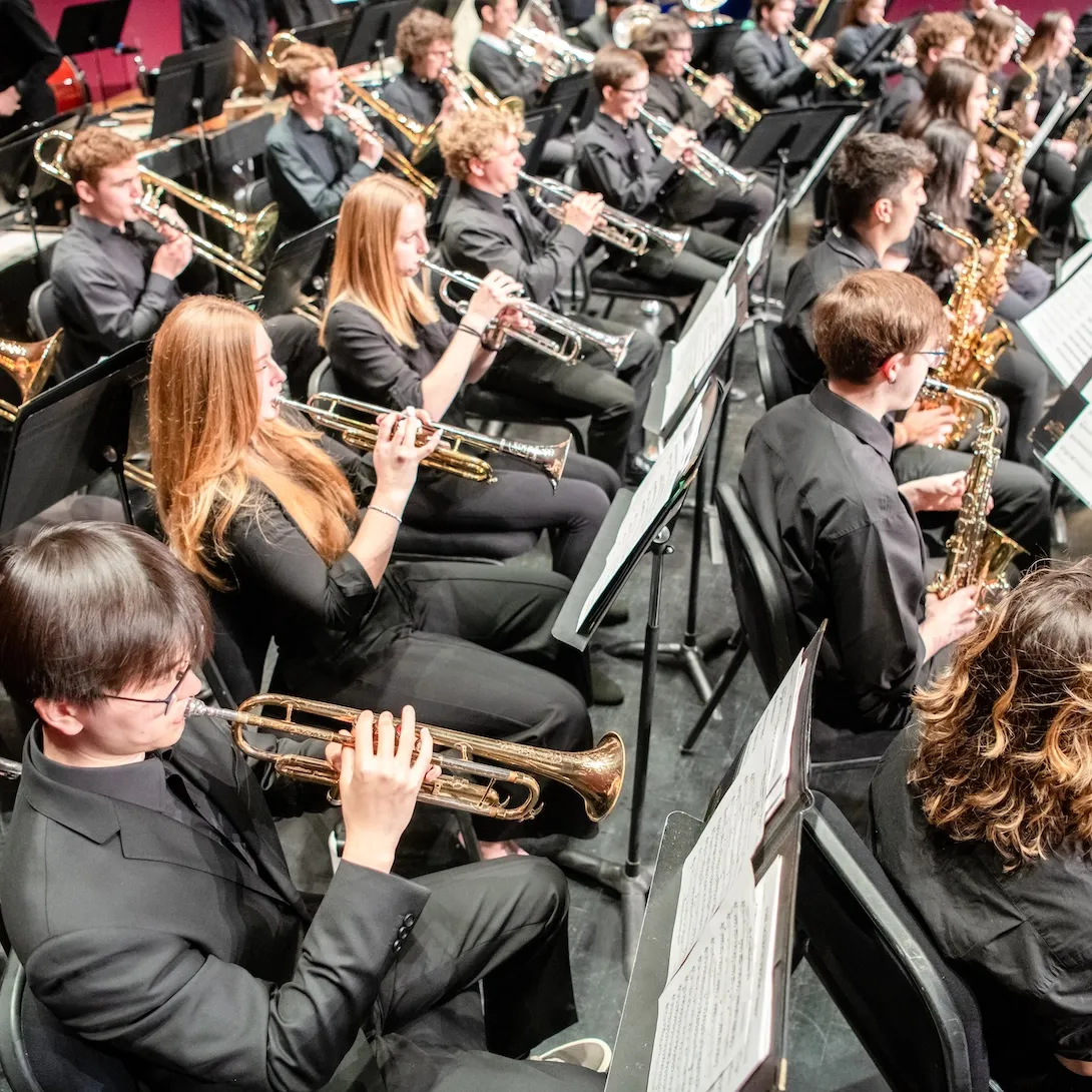 Lehigh University Symphonic Band performace.