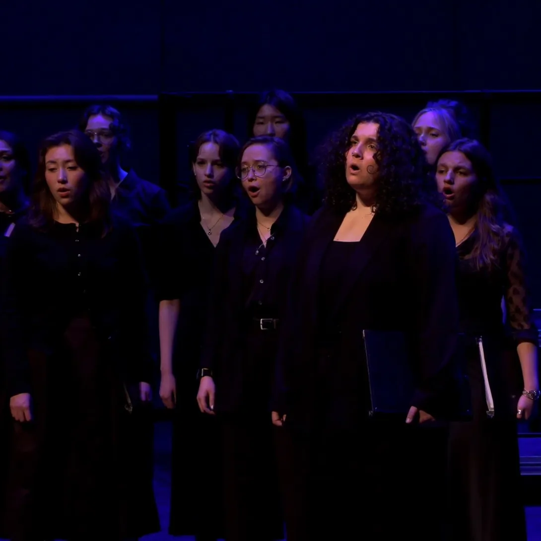 Members of Lehigh University's Choral Arts