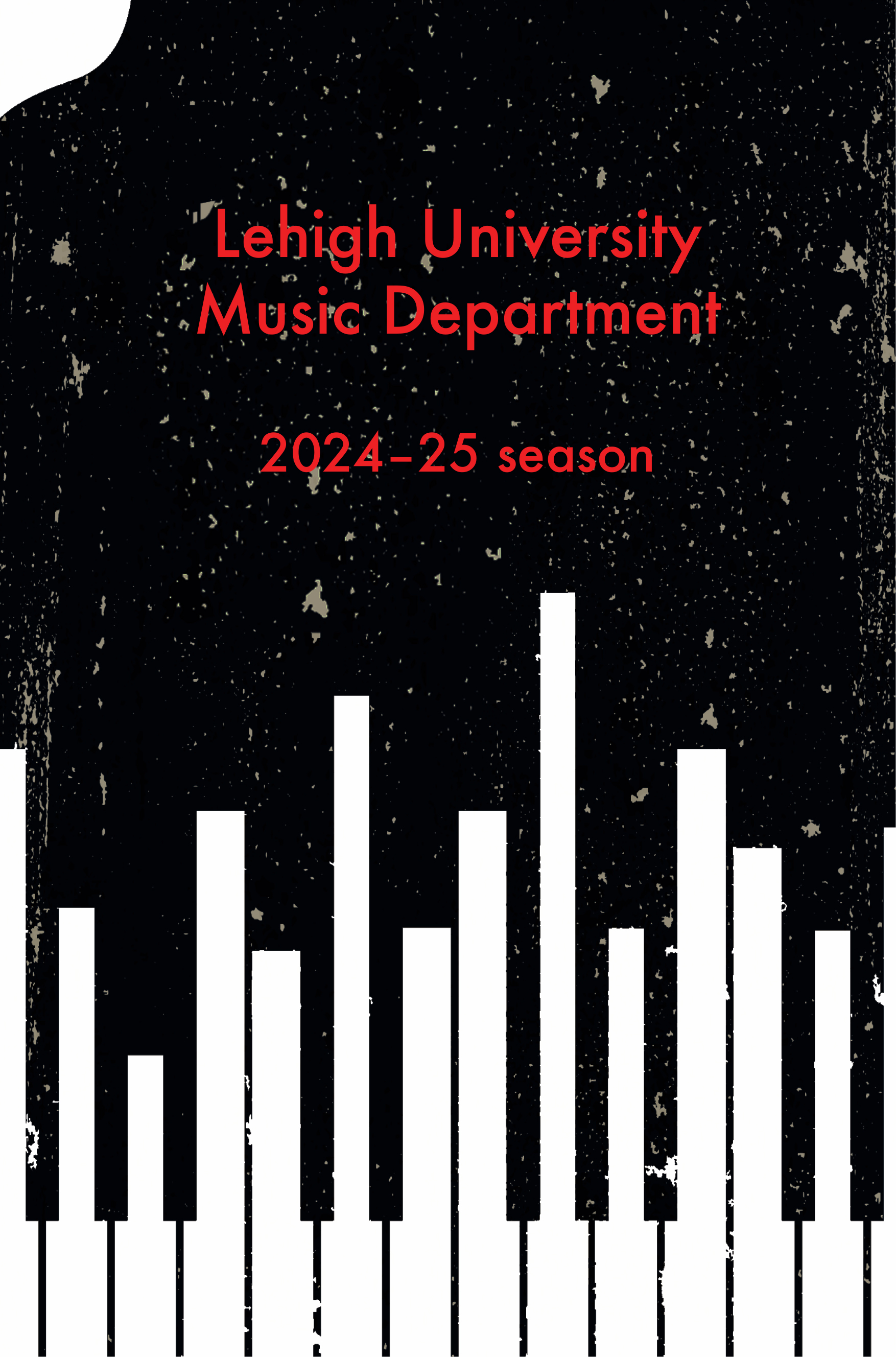 LU Music Department Season Program Cover